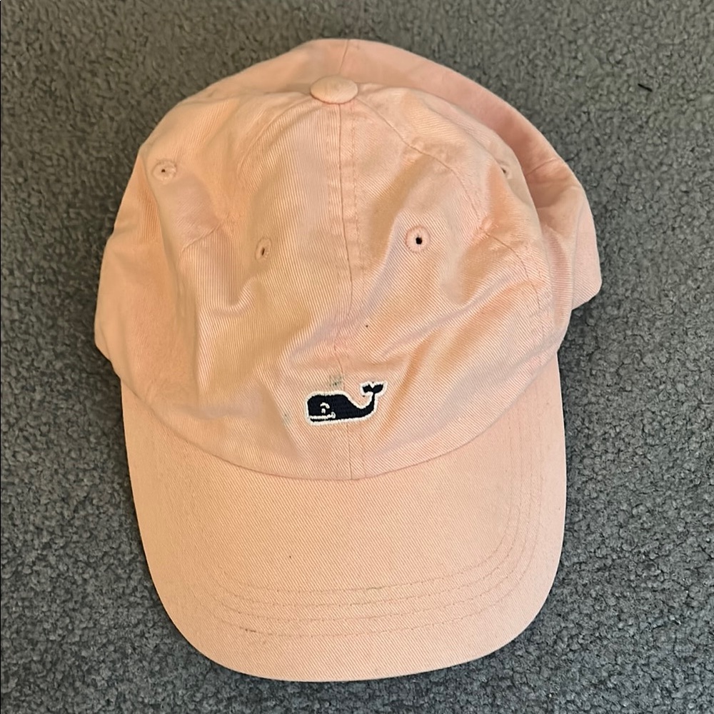 Vineyard Vines Light Pink Cap with Logo